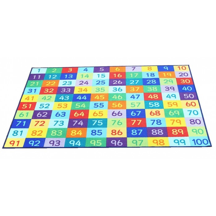 Covor Copii cucu Numere de la 1 la 100 - Small World Carpet